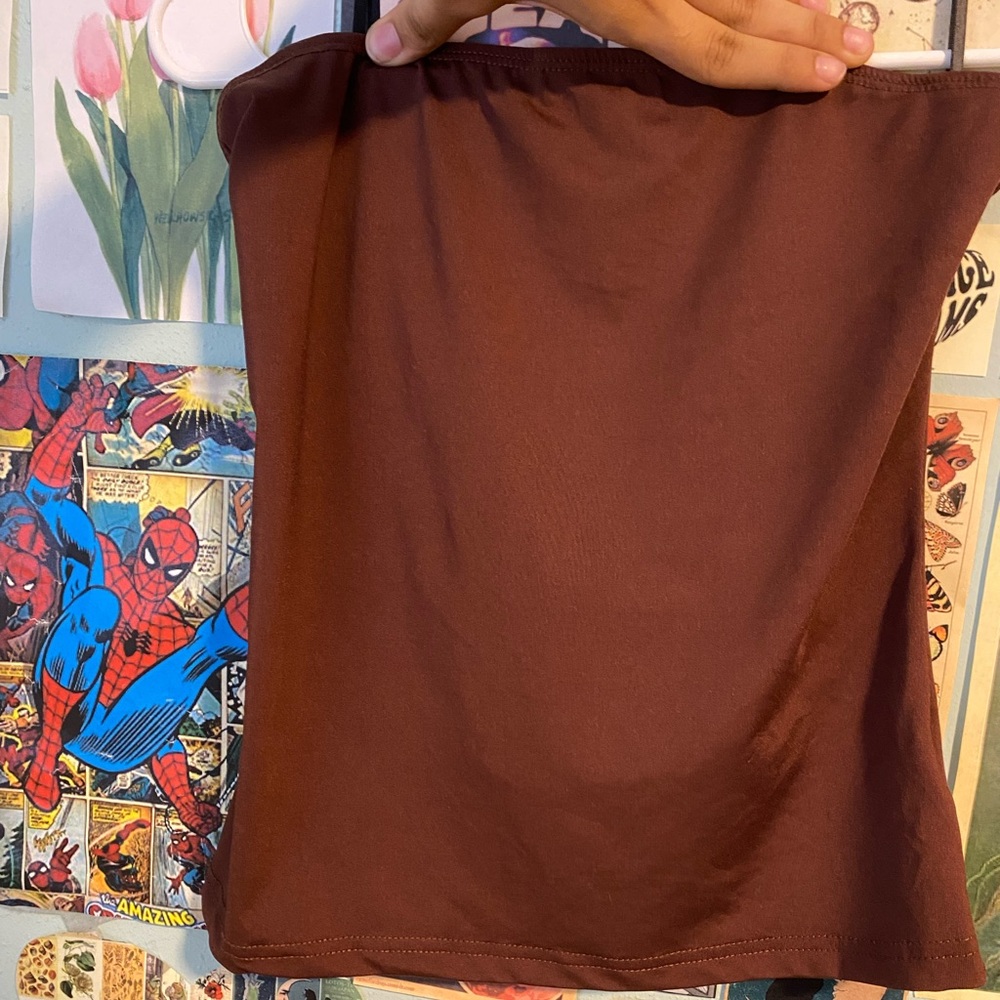 SHEIN Brown Tank Top
